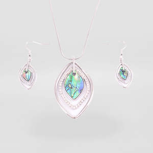 Paua Necklace Set