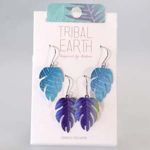 Jewellery Sets: Tribal Earth - Ferns Earring Set