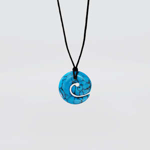 Necklaces: Turquoise Necklace - 'Koru'