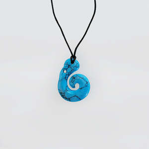 Necklaces: Turquoise Necklace - 'Manaia'