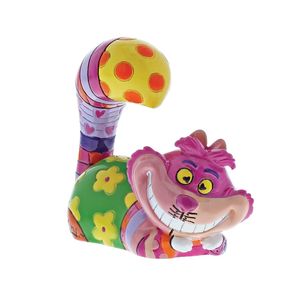 Britto Collectibles: Britto - Cheshire Cat Lying Figurine - Mini