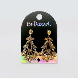 Bedazzel 'Crystal On Teardrop' Earrings