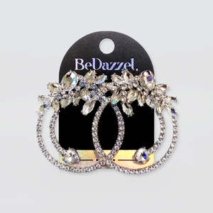 Best Sellers: Bedazzel 'Diamante Hoops' Earrings