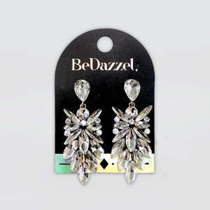 Bedazzel 'Crystal Teardrop Stud' Earrings