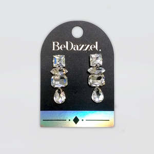 Bedazzel 'String Crystal' Earrings