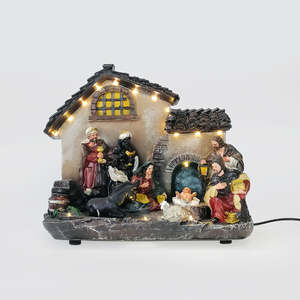 Christmas: LED Nativity Diorama