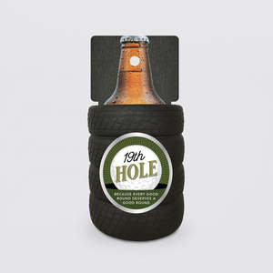 19th Hole' Beer Holder