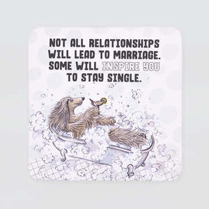 Funny Coaster - 'Marriage'