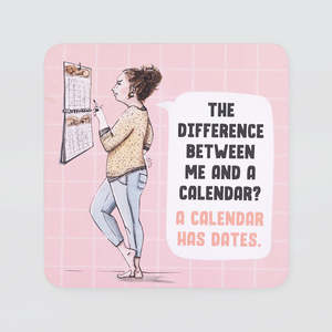 Funny Coaster - 'Dates'