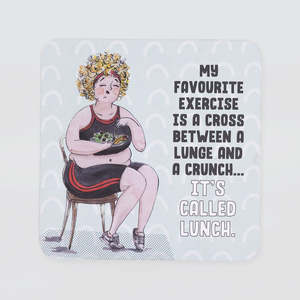 Funny Coaster - 'Lunch'