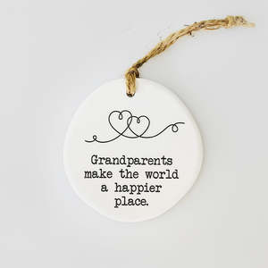 Grandparents: Grand Parents Make The World ' Keepsake