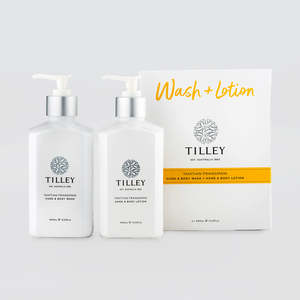 Tilley: Tilley Wash & Lotion Twin Pack - Frangipani