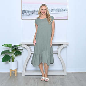 Linen Maxi Dress