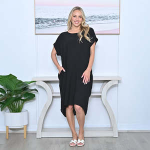 Clothing 1: Cross Back Plain Dress