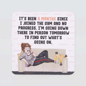 Funny Coaster - 'Gym'