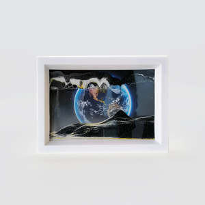 Sand Pictures: Sand Pictures - 'Earth' W/ Mirror