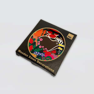 Christmas: Christmas Baubles - 'Joy' Set/4