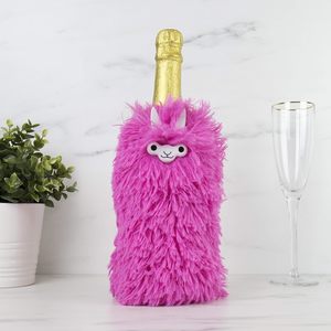 Llama Wine Bottle Cover