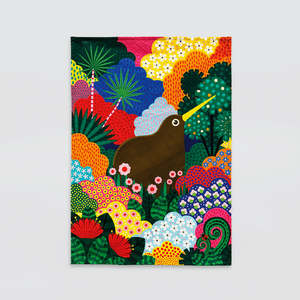 Napkins: Tea Towels - 'NZ Native Birds'