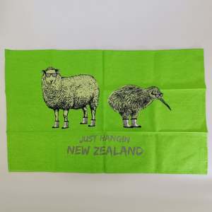 Napkins: Tea Towel - 'Just Hangin'