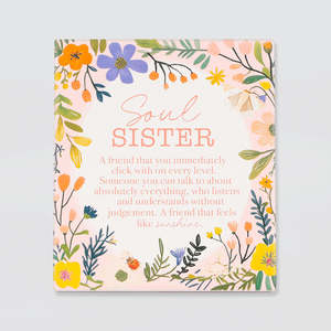 Cottage Grove - 'Soul Sister' Plaque