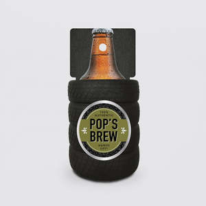 Bottle Bags Cooler: Pops Brew' Beer Holder