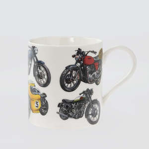 Tea Coffee: Classic Motorbike Mug
