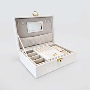 Jewellery Trinket: Embossed Jewellery Boxes - 25x17