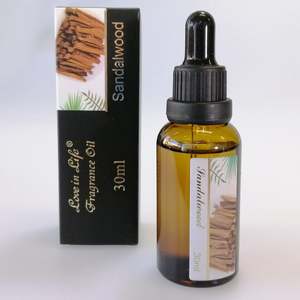 Fragrant Hangers Sprays Oils: Love in Life - Fragrance Oil - Sandalwood - 30ml