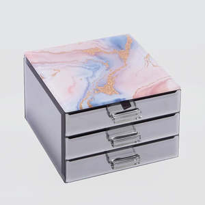 Her: Pastel Dream Jewellery Box - 3 Drawers