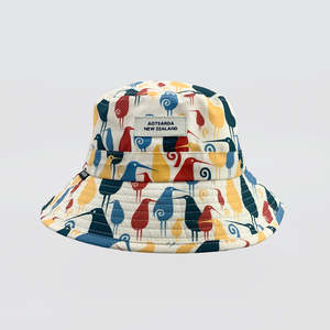 Hats Gloves Socks: Bucket Hat - 'Kiwi'
