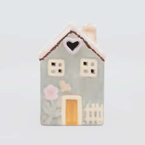 Figurines Sculptures: Cottage Grove -  Village House - Sage