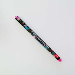 Books Stationery: Erasable Pen - Floral