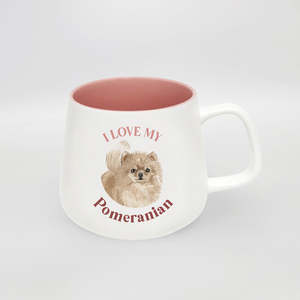 I Love My Pomeranian' Mug