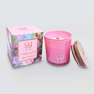 Candles 1: Soy Wax Candle - Tangerine Sunset