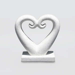 Terrazzo Koru Heart Decor - 25cm