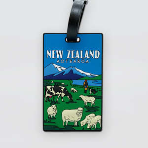 Moana Road: Moana RD - Luggage Bag Tag - Farming