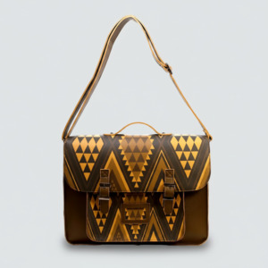 Moana RD - Brown Satchel Bag - Hine-Uri