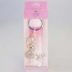 Bling Poodle Charm