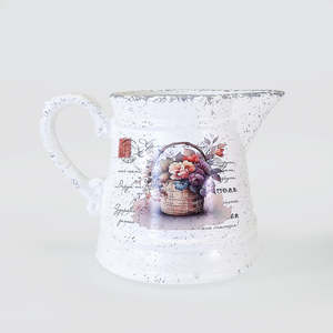 Tapered Jug Planter - Flower Basket