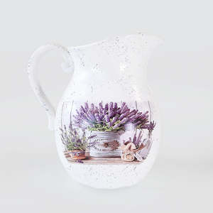 Curved Jug Planter - Lavender