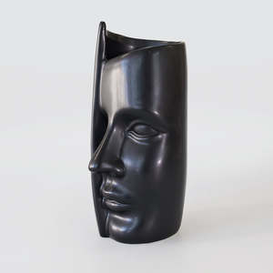 Artistic Black Faced Vase