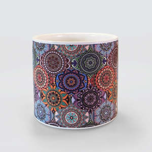 Abstract Planter Pot