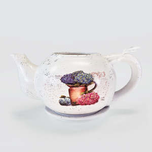 Teapot Planter - Hydrangea
