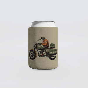 Cocktail Bar Accessories: Beer Cooler - 'Motorbike Kiwi'