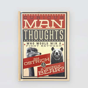Books Stationery: Fun Book - Curious Mans Thoughts