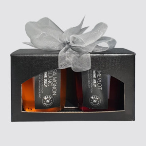 Wild Appetite: Wild Appetite - Wine Jelly Twin Pack Sauvignon Blanc & Merlot - 2 x 140g