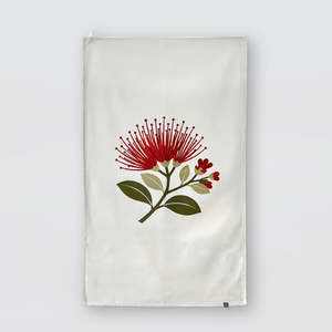 Dining: Tea Towel - Pōhutukawa Essence