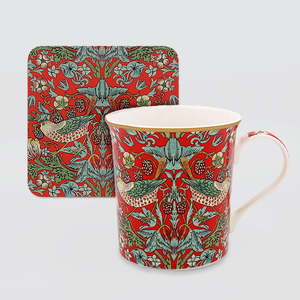 Strawberry Thief - Mug & Coaster Set