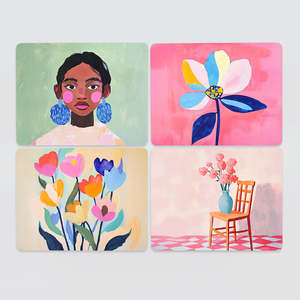 Coasters And Placemats: Billie - Placemats - Set/4